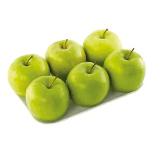 Bandeja de Manzana verde x 6 Und