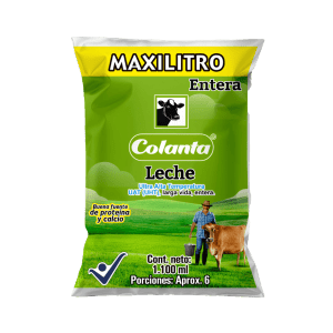 Leche colanta entera maxilitro